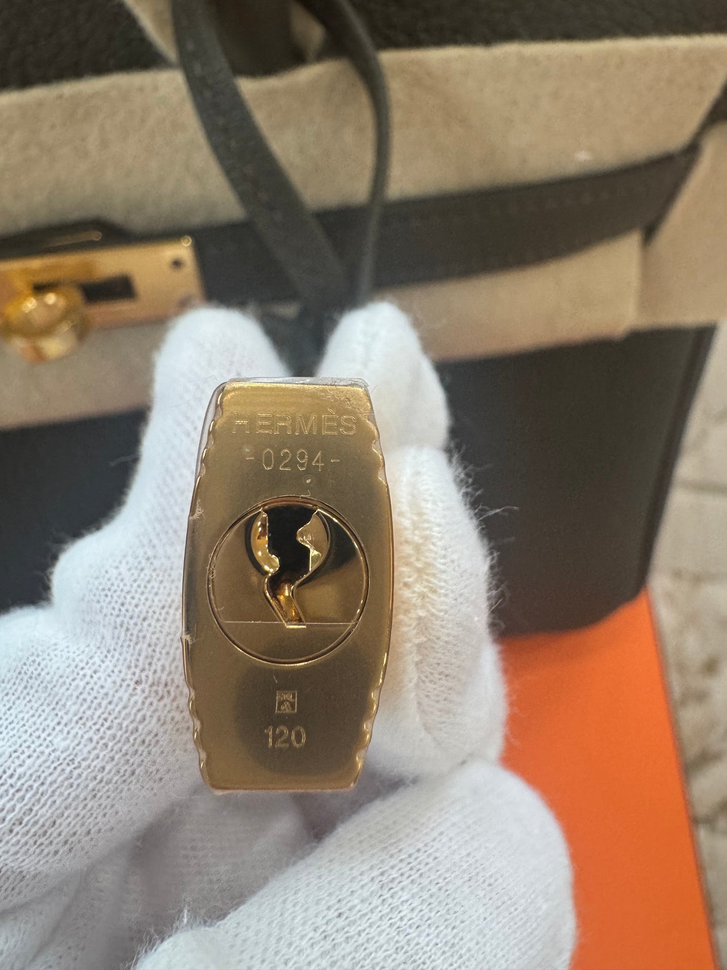 Hermes Birkin 25 Eucalyptus Togo With Gold Hardware