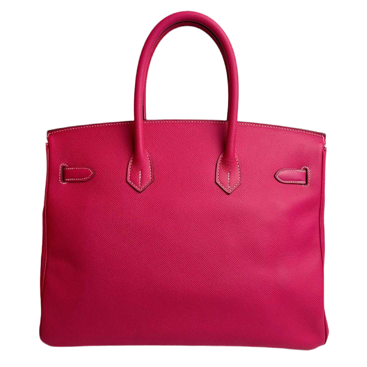 HERMES BIRKIN 35 ROSE TYRIEN EPSOM WITH PALLADIUM HARDWARE
