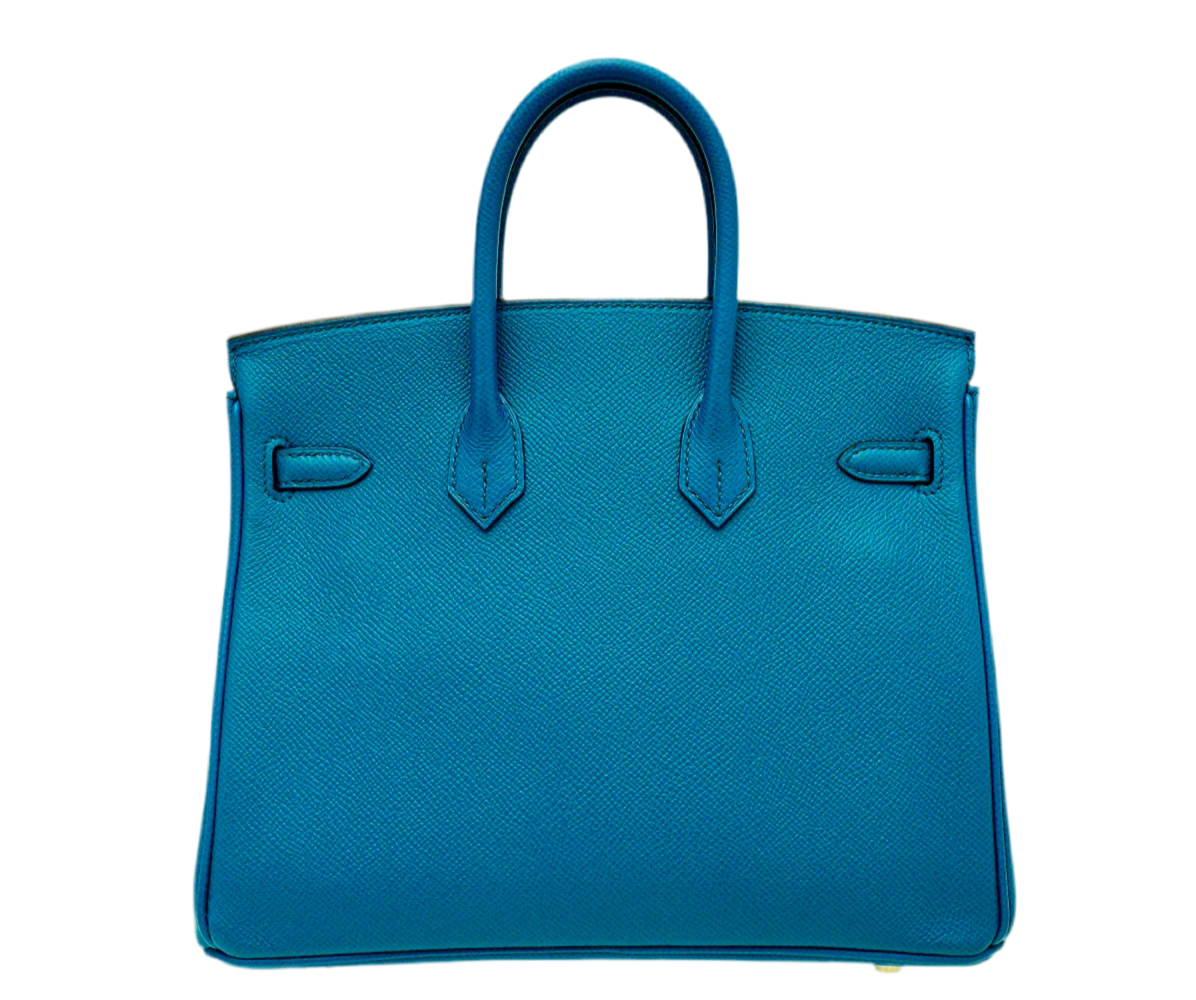 HERMES- BIRKIN 25 IZMIR EPSOM GOLD HARDWARE