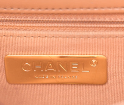CHANEL - LAMBSKIN QUILTED MEDIUM CHANEL 19 FLAP BROWN