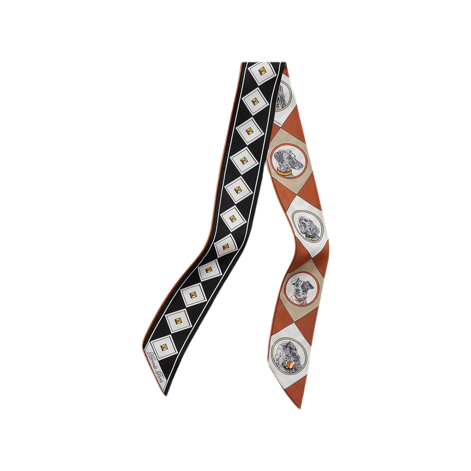 【マストバイ♪】HERMES ツイリー Colliers et Chiens Hermes Colliers et Chiens forever Twilly – TN STORE LUXURY