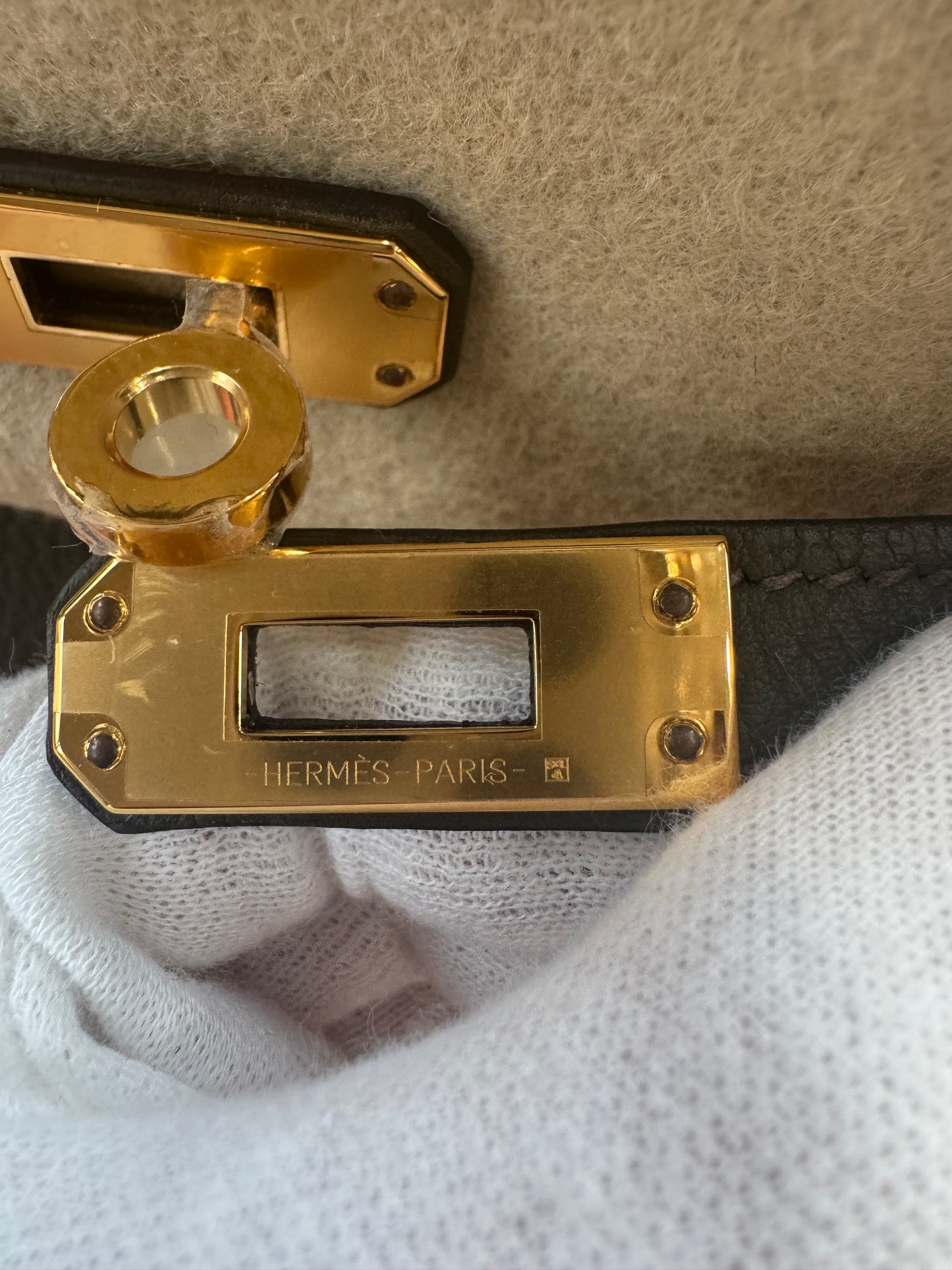 Hermes Birkin 25 Eucalyptus Togo With Gold Hardware