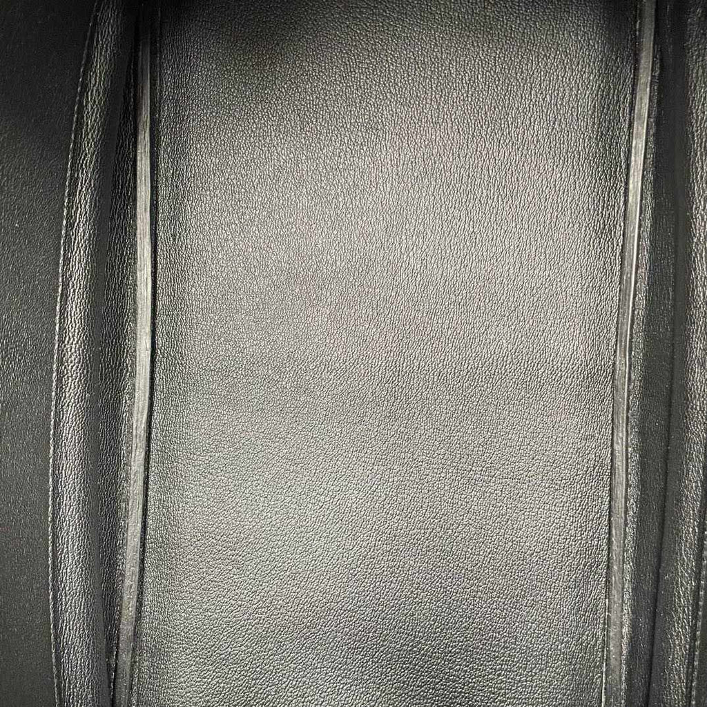 Birkin 35 Black Shiny Porosus Crocodile Gold Hardware