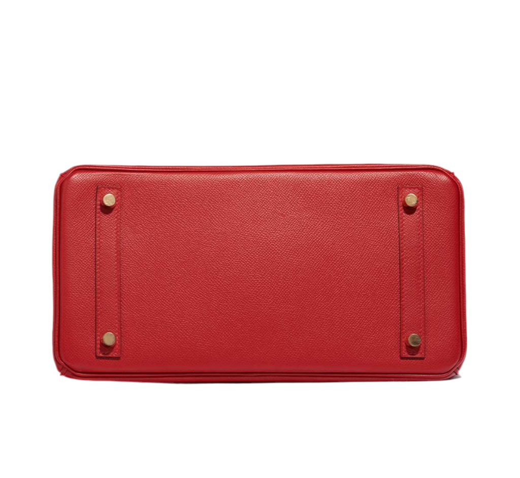 Birkin 30 Rouge Casaque Epsom Gold Hardware