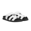 Hermes Chypre Sandal White  Size 37