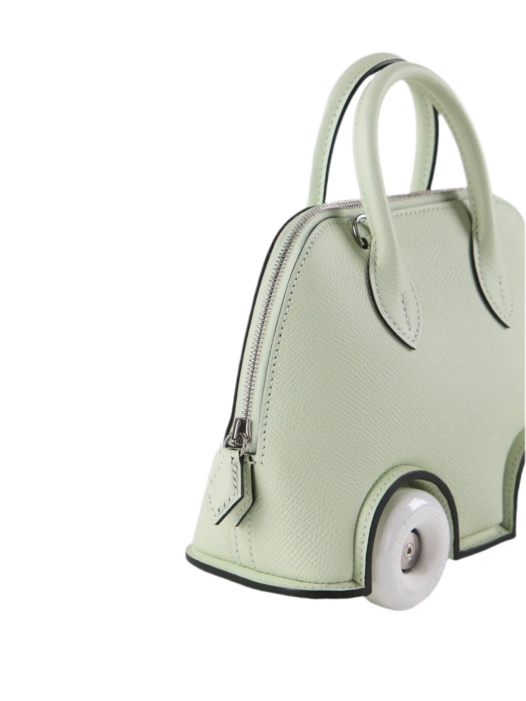 Hermes Mini Bolide on wheels Vert fizz