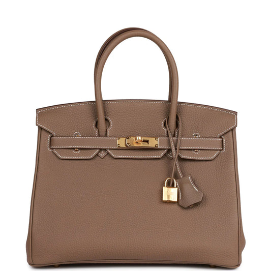 BIRKIN 30 ETOUPE TOGO GOLD HARDWARE