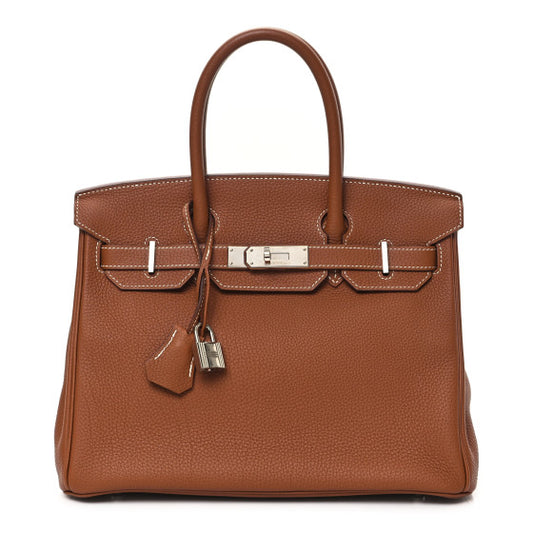 BIRKIN 30 GOLD TOGO PALLADIUM HARDWARE