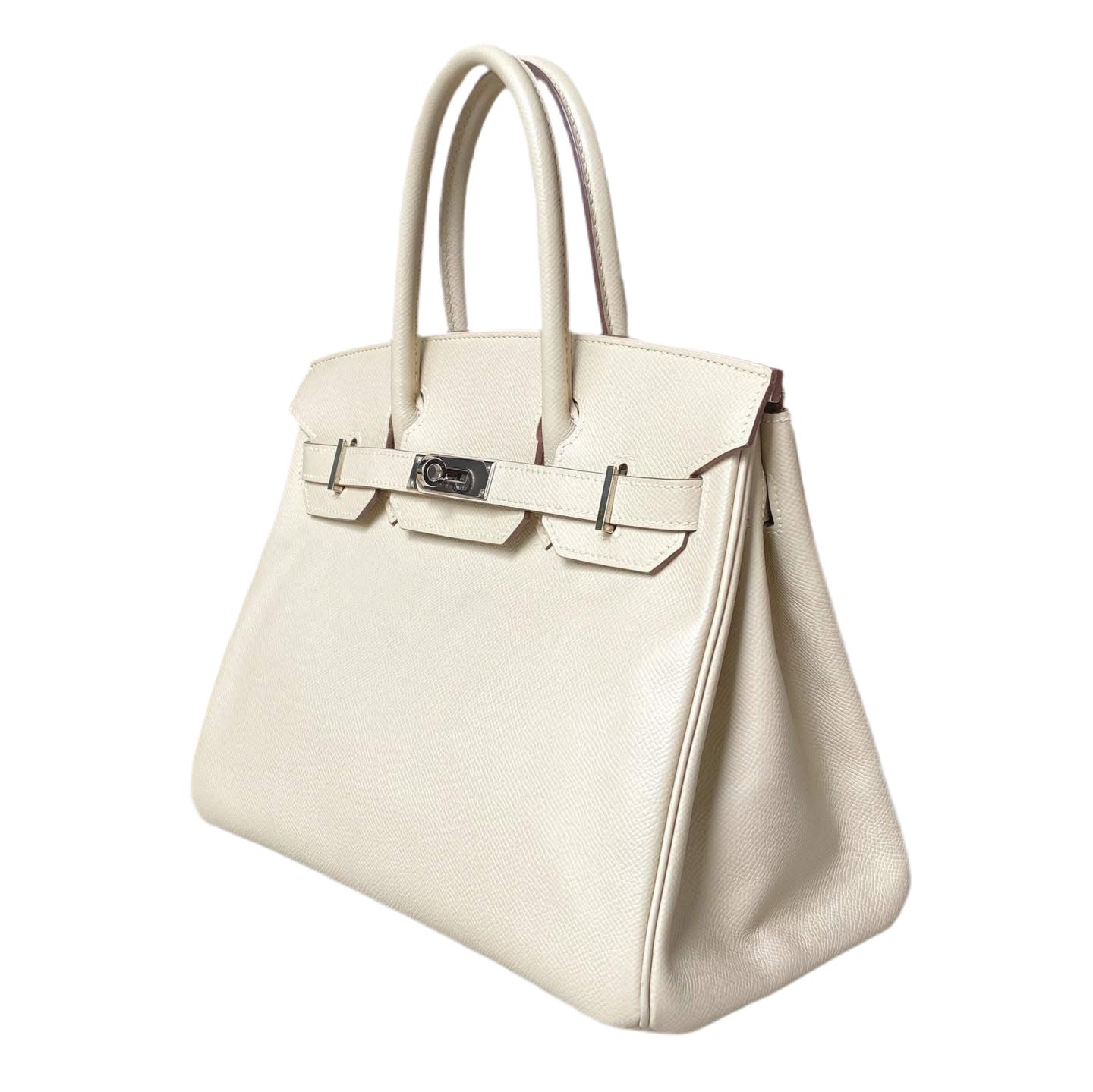 BIRKIN 30 PARCHEMIN EPSOM PALLADIUM HARDWARE