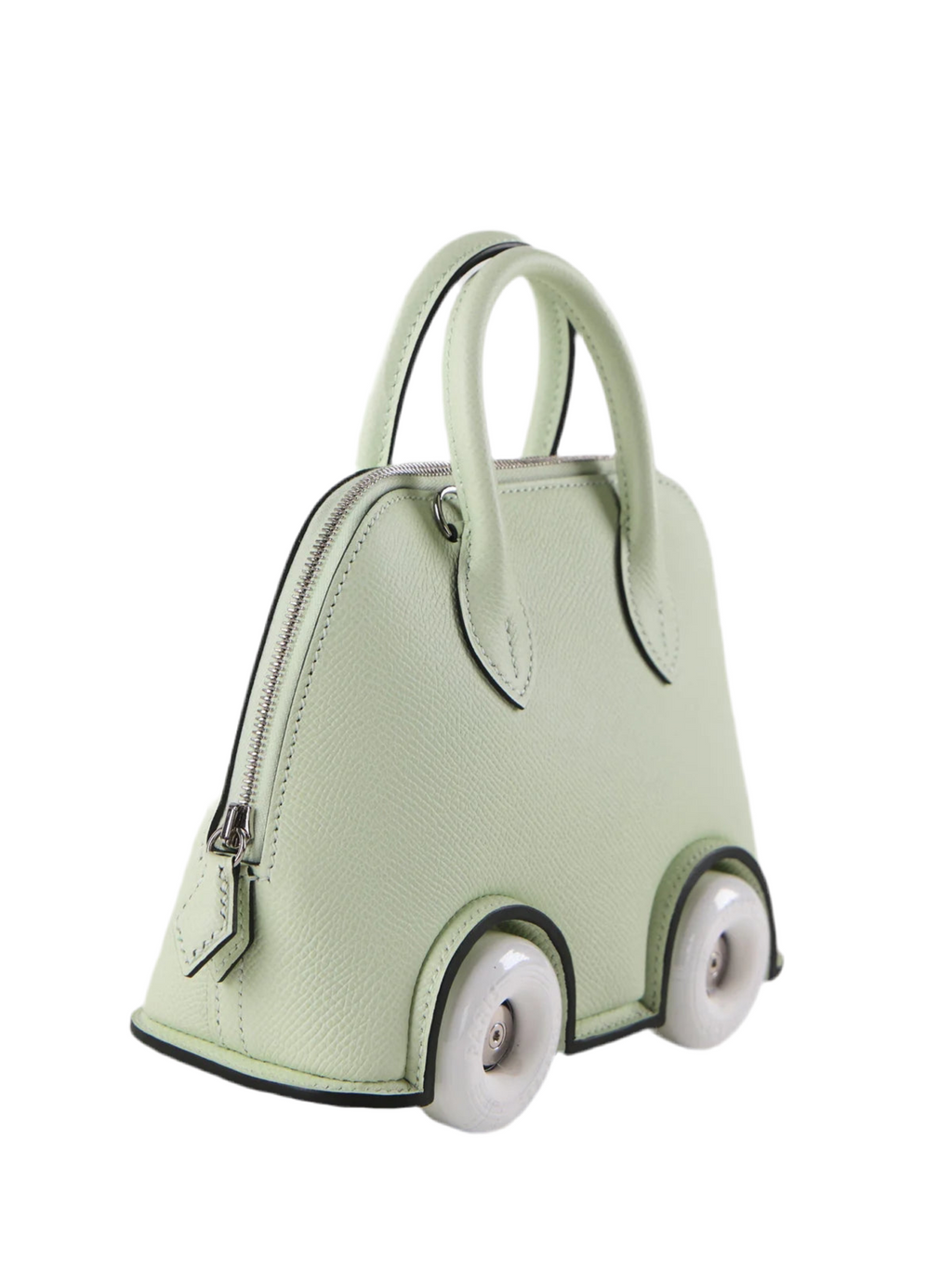 Hermes Mini Bolide on wheels Vert fizz