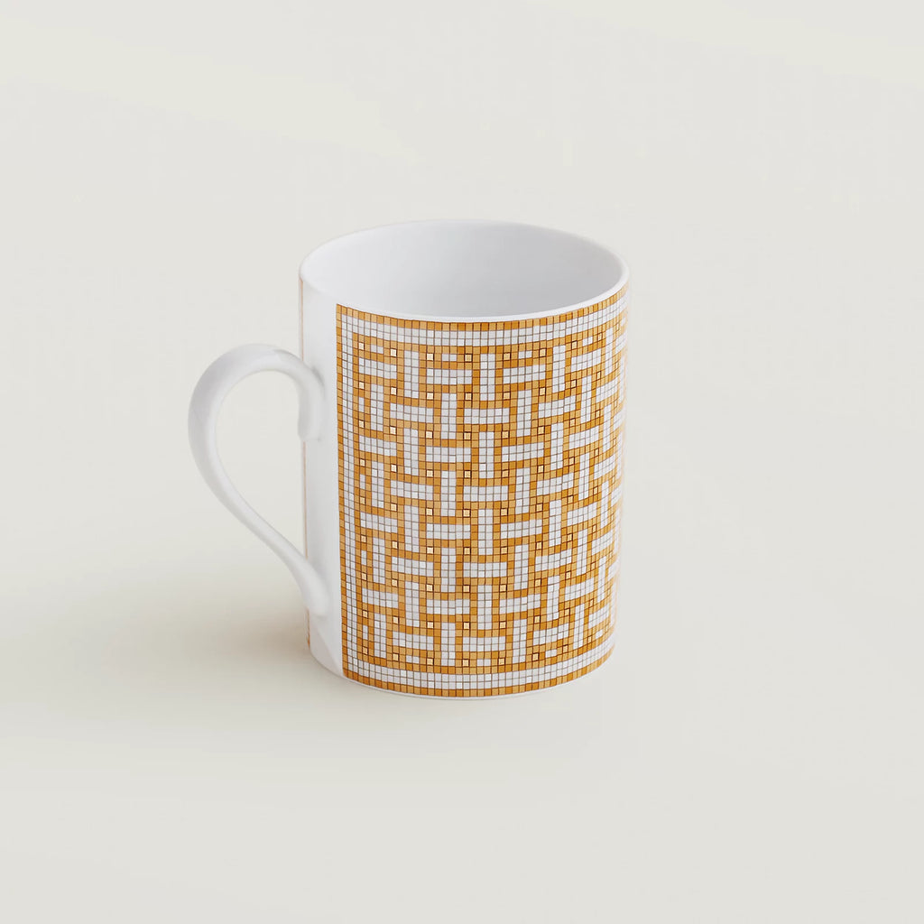 Hermes Mosaique au 24 gold mug