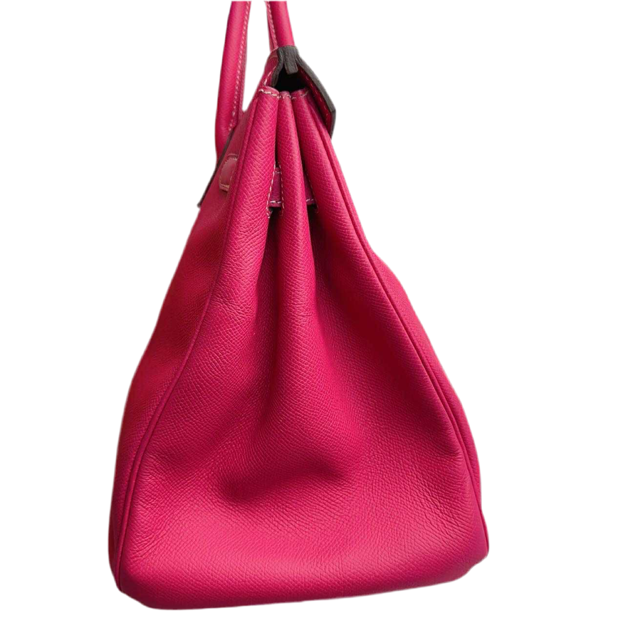 Hermes  Birkin 35 Rose Tyrien Epsom With Palladium Hardware