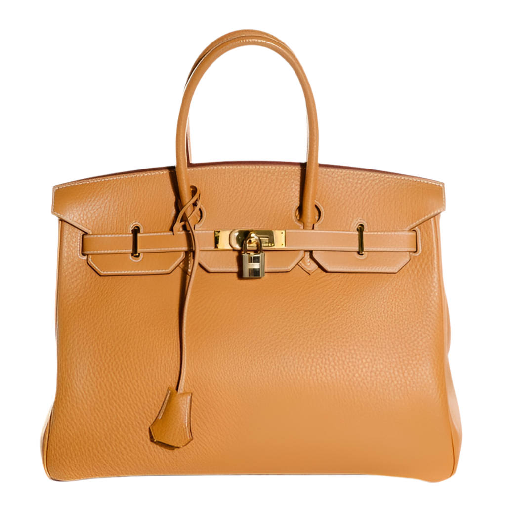 HERMES - BIRKIN 35 GOLD FJORD GOLD HARDWARE
