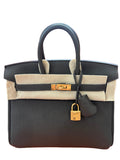 Hermes Birkin 25 Eucalyptus Togo With Gold Hardware