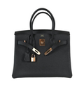 Birkin 30 Noir Togo Rose Gold Hardware