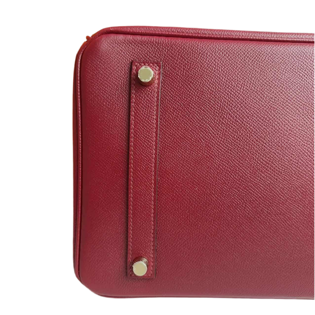 Hermes Birkin 35 Rouge Grenat Epsom Gold Hardware