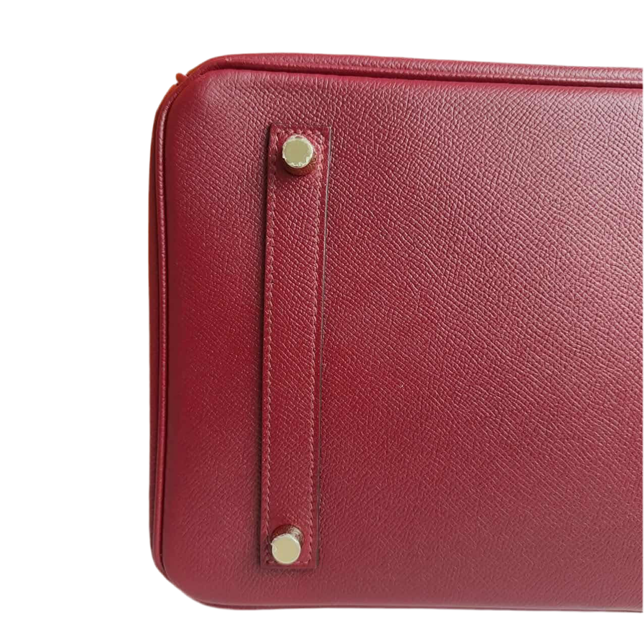 HERMES - BIRKIN 35 ROUGE GRENAT EPSOM GOLD HARDWARE