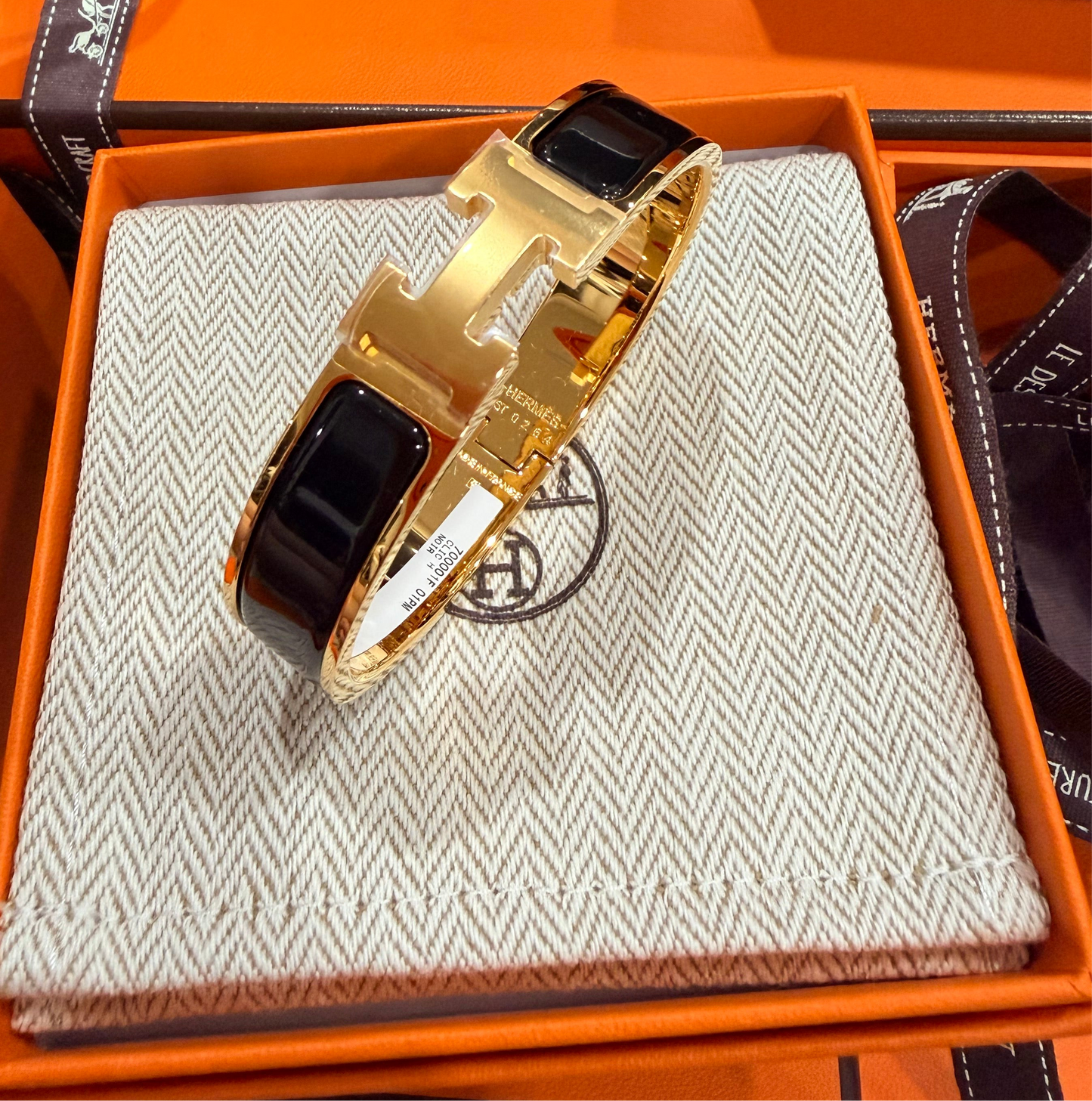 HERMES CLIC H BRACELET