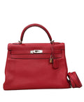 Kelly Retourne 32 Rouge Togo Palladium Hardware