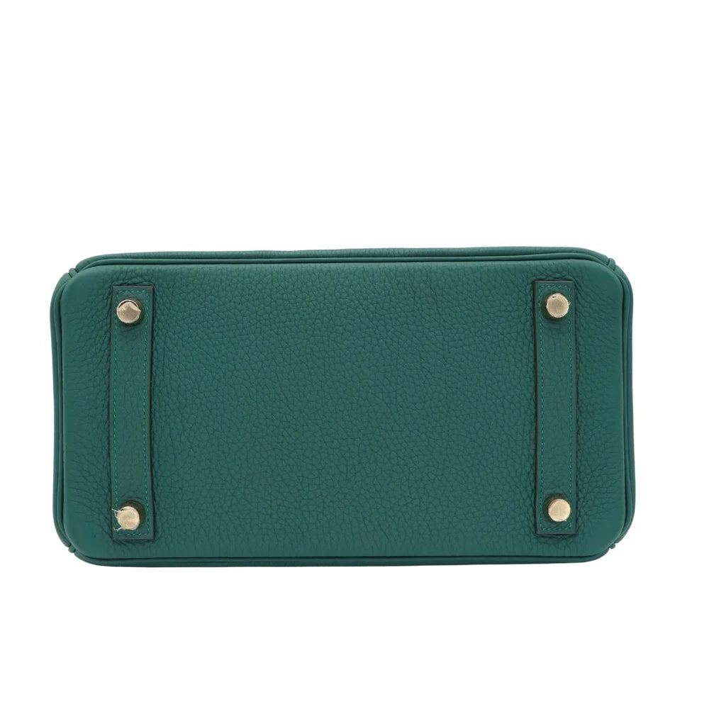 HERMES - BIRKIN 25 MALACHITE TOGO GOLD HARDWARE