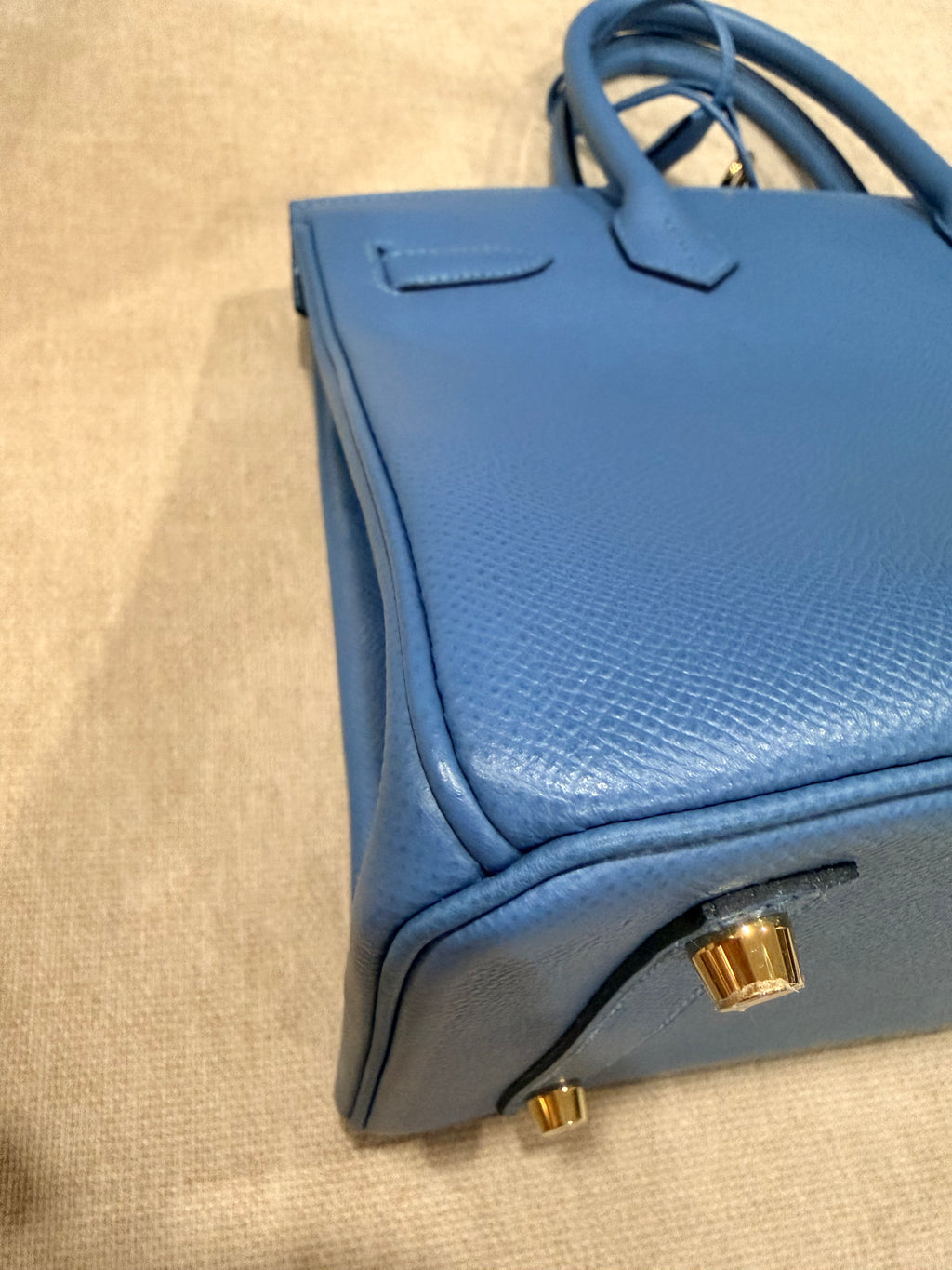 Birkin 30 Blue Paradise Epsom With Gold Hardware