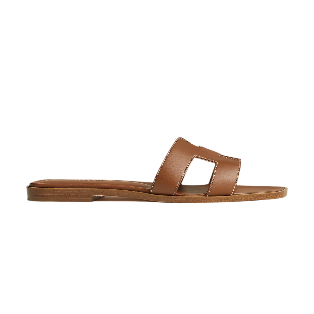 Hermes - Oran Sandal Gold Size 37