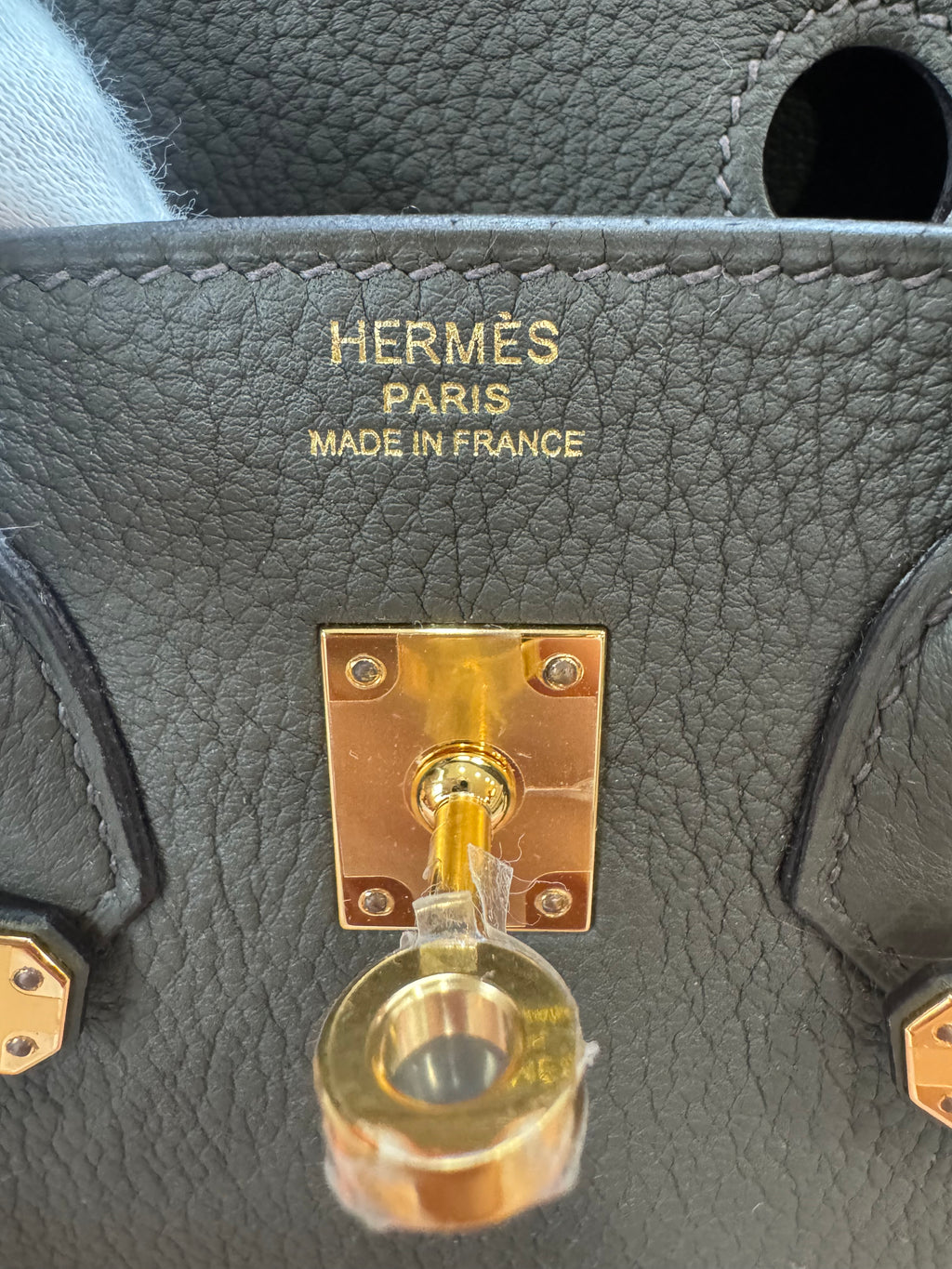 Hermes Birkin 25 Eucalyptus Togo With Gold Hardware