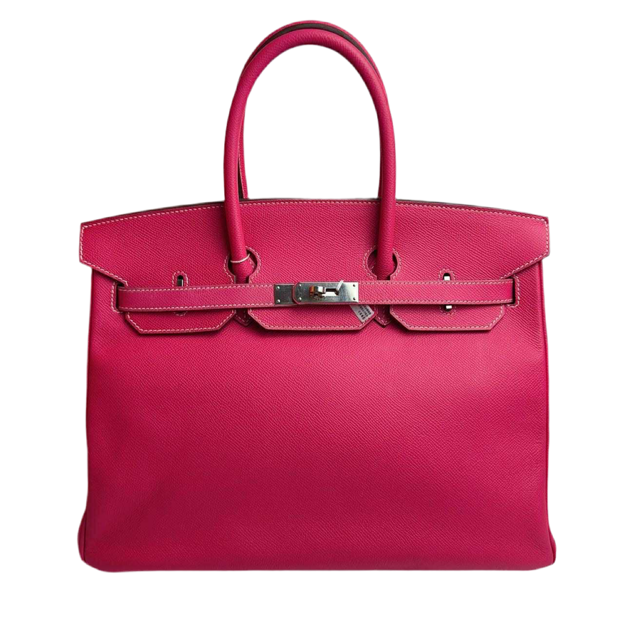 Hermes  Birkin 35 Rose Tyrien Epsom With Palladium Hardware