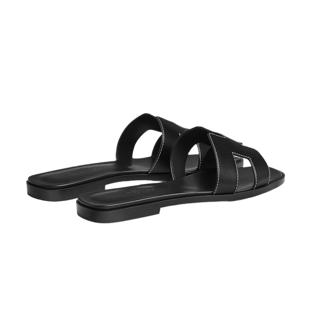 Hermes - Oran Sandal Black Size 37