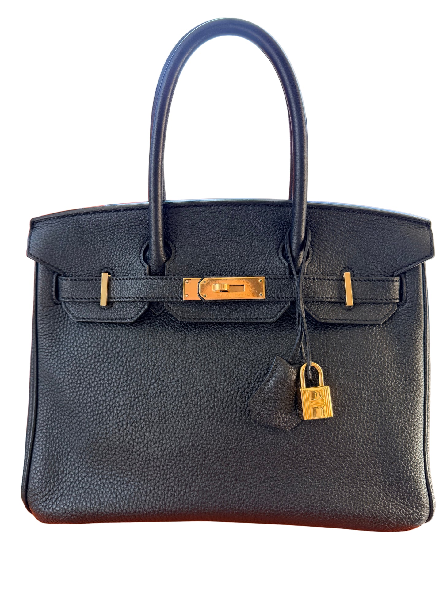 Hermes - Birkin 30 Black Togo Gold Hardware