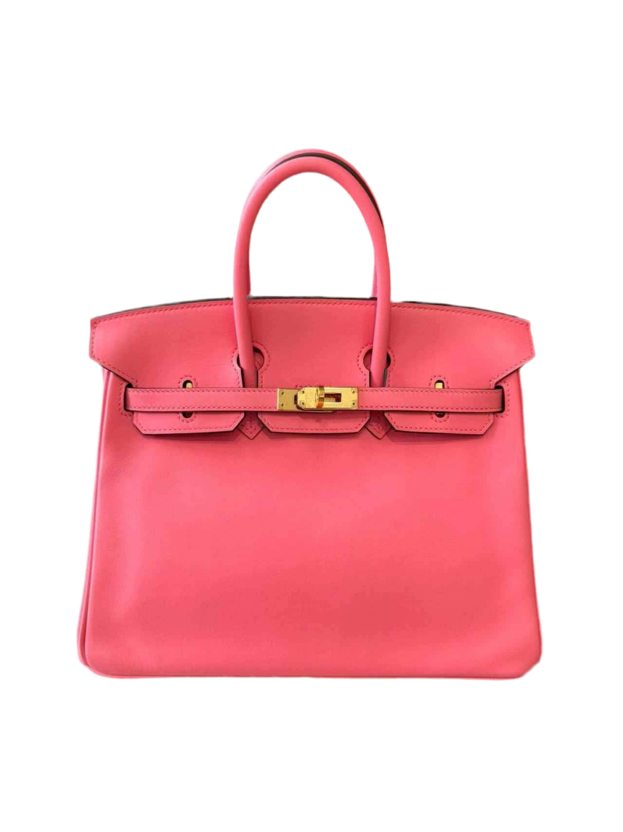 Birkin 25 Rose Azalea Swift Leather Gold Hardware