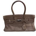 Hermes Birkin Shoulder 42 Etoupe Palladium Hardware