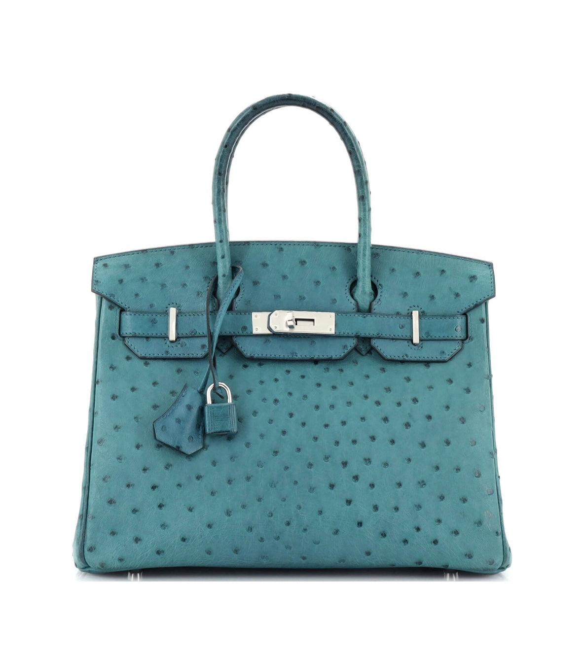 Birkin 30 Ostrich Colbart Palladium Hardware