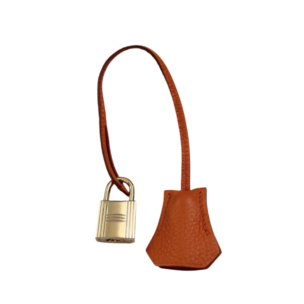 Kelly Retourne 28 Orange Togo Gold Hardware