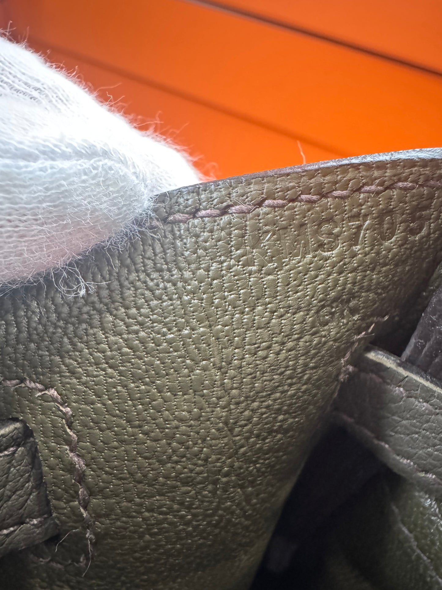 Hermes Birkin 25 Eucalyptus Togo With Gold Hardware