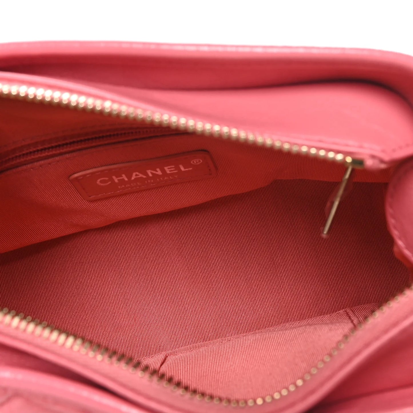 CHANEL AGED CALFSKIN QUILTED SMALL GABRIELLE HOBO ROSE