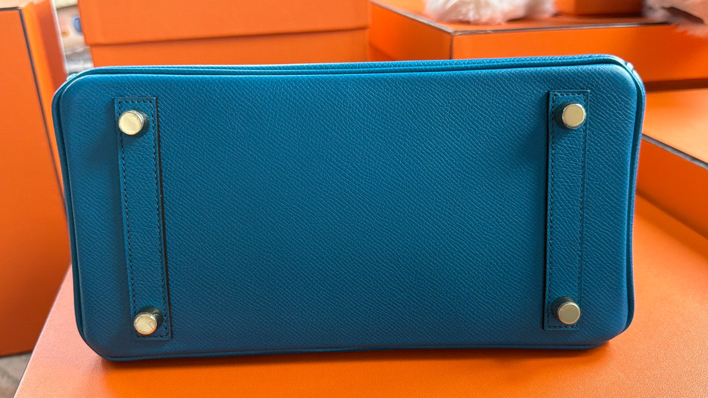 HERMES- BIRKIN 25 IZMIR EPSOM GOLD HARDWARE