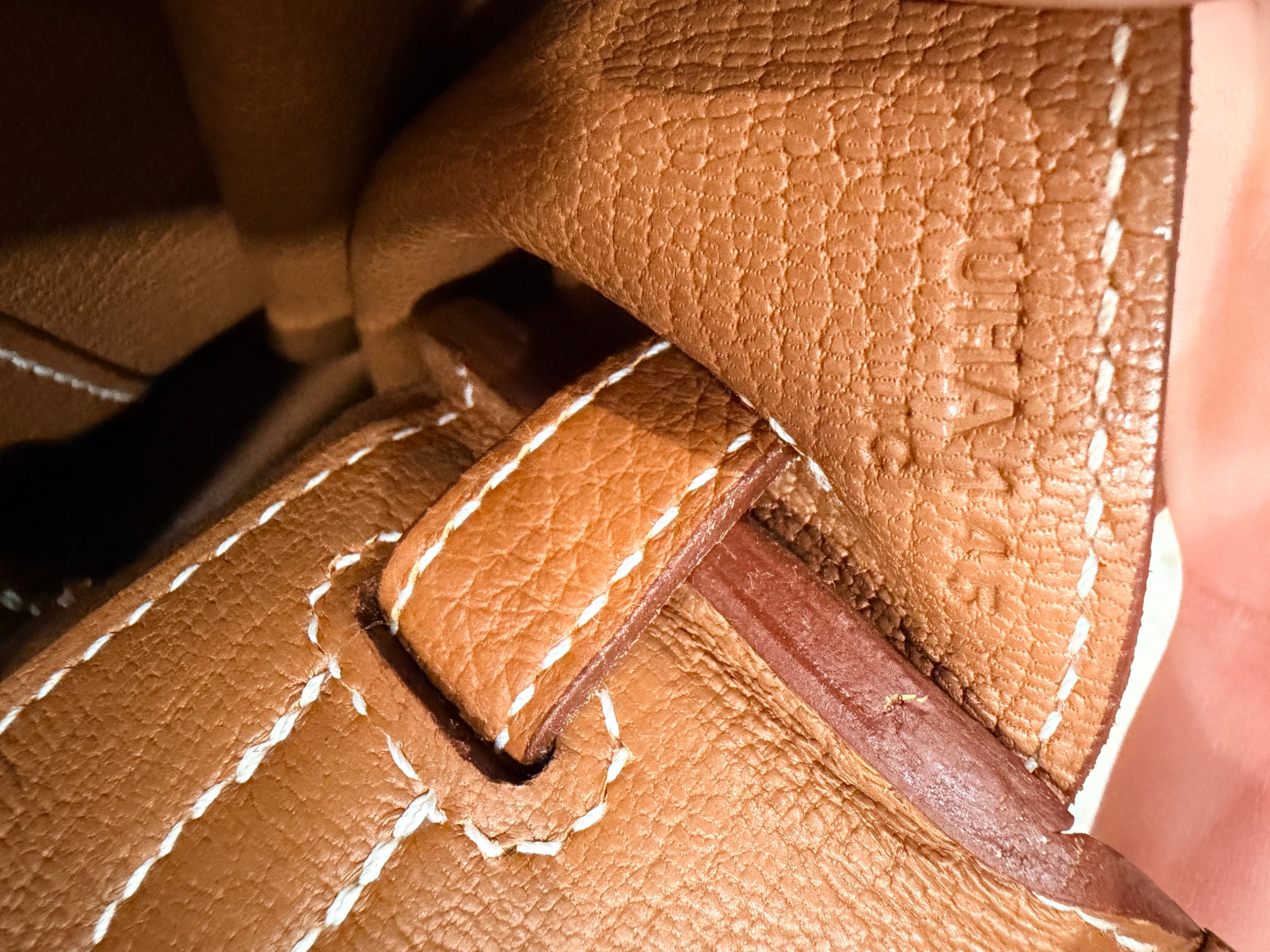 Birkin 25 Gold Togo With Palladium Hardware