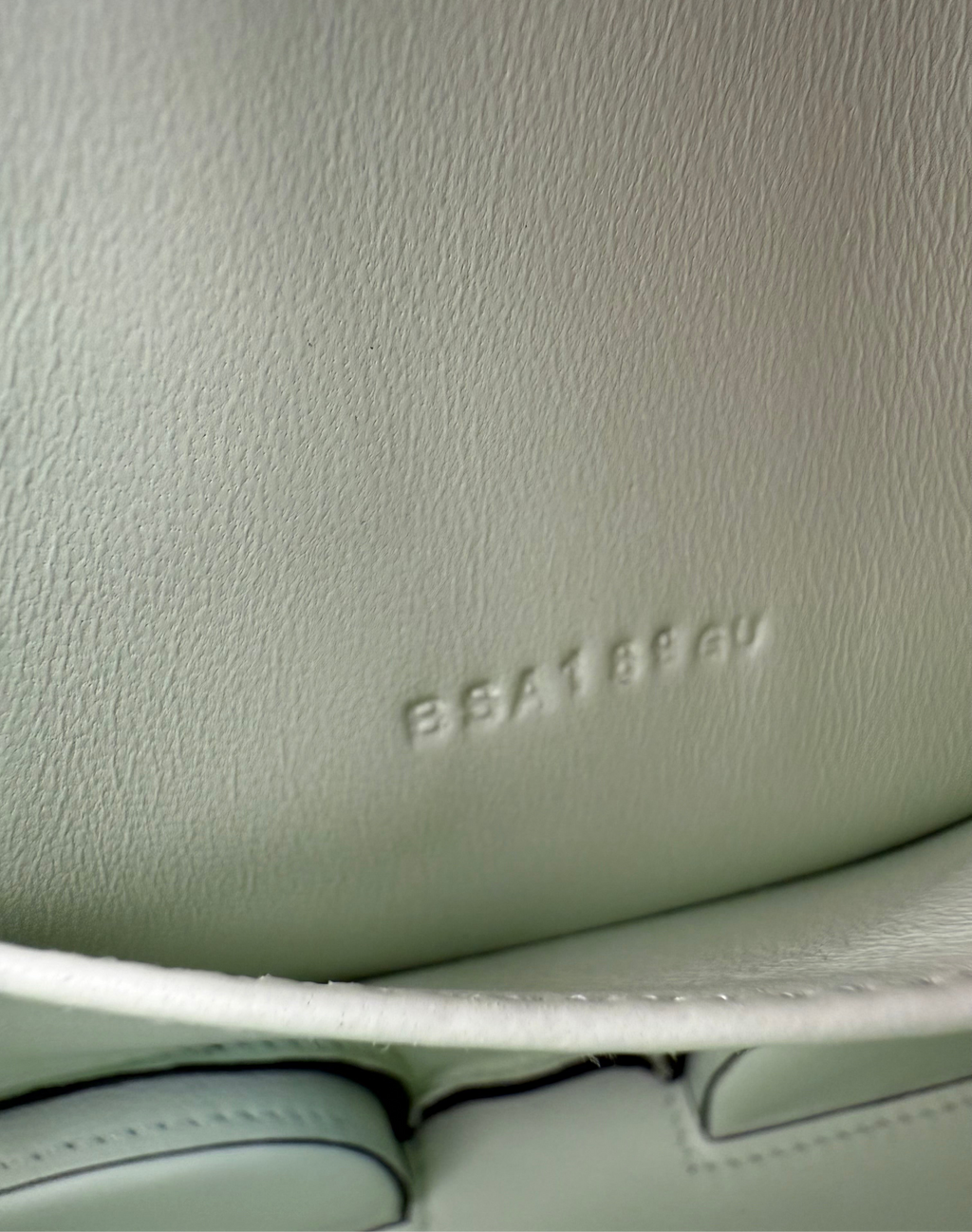 Hermes Mini Bolide on wheels Vert fizz