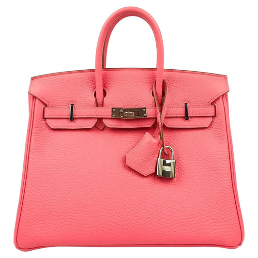 BIRKIN 25 ROSE LIPSTICK PALLADIUM HARDWARE