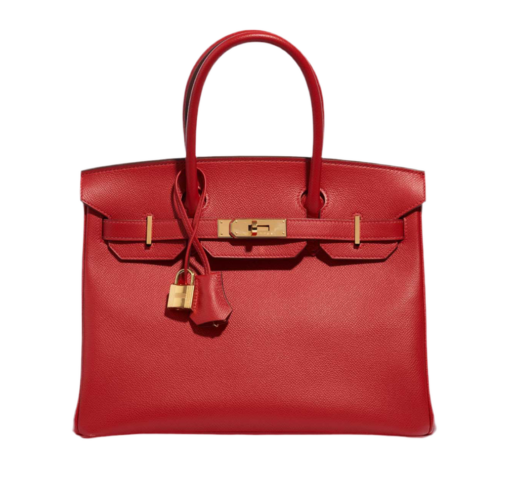 Birkin 30 Rouge Casaque Epsom Gold Hardware