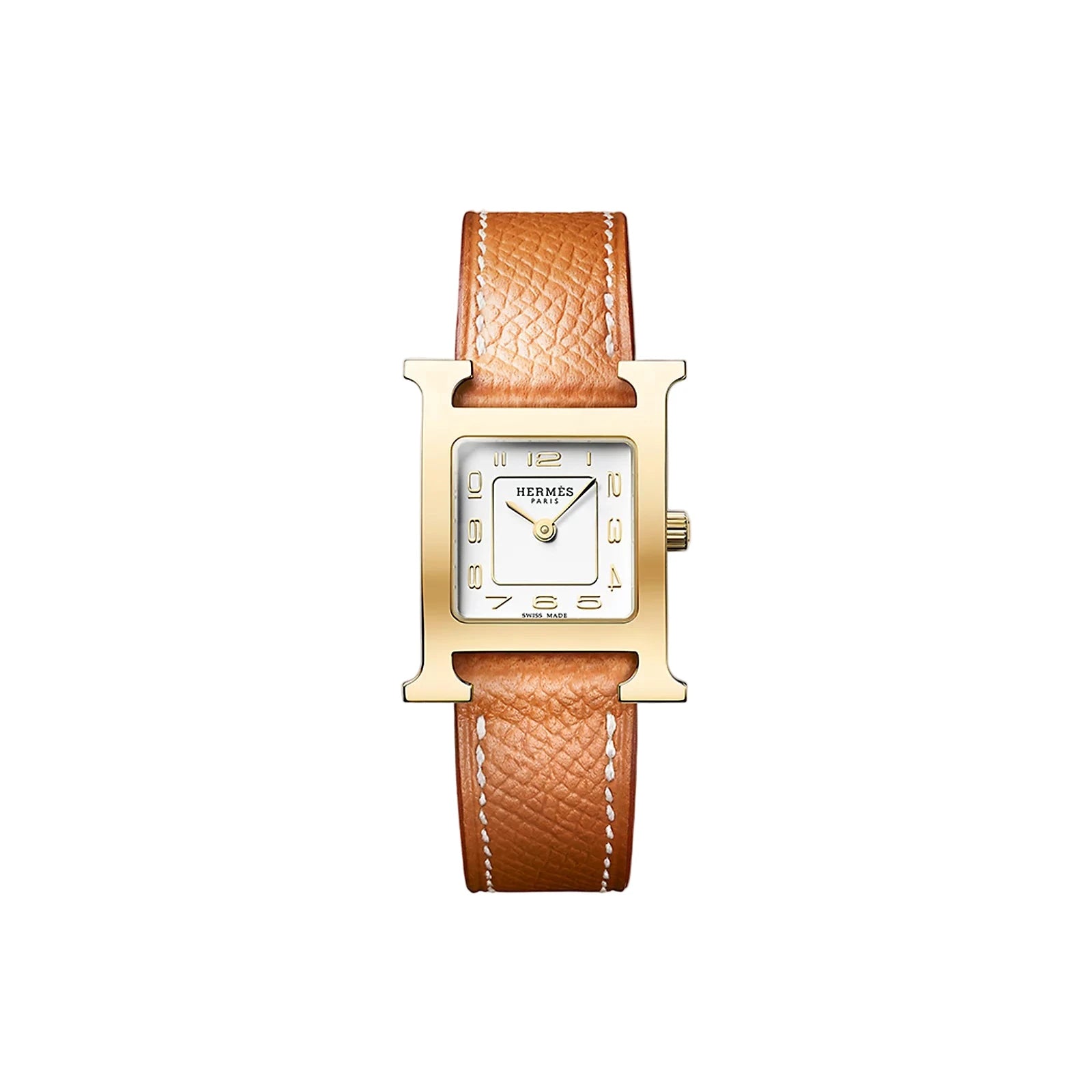 Hermes H Watch Gold Mini Model S 25mm