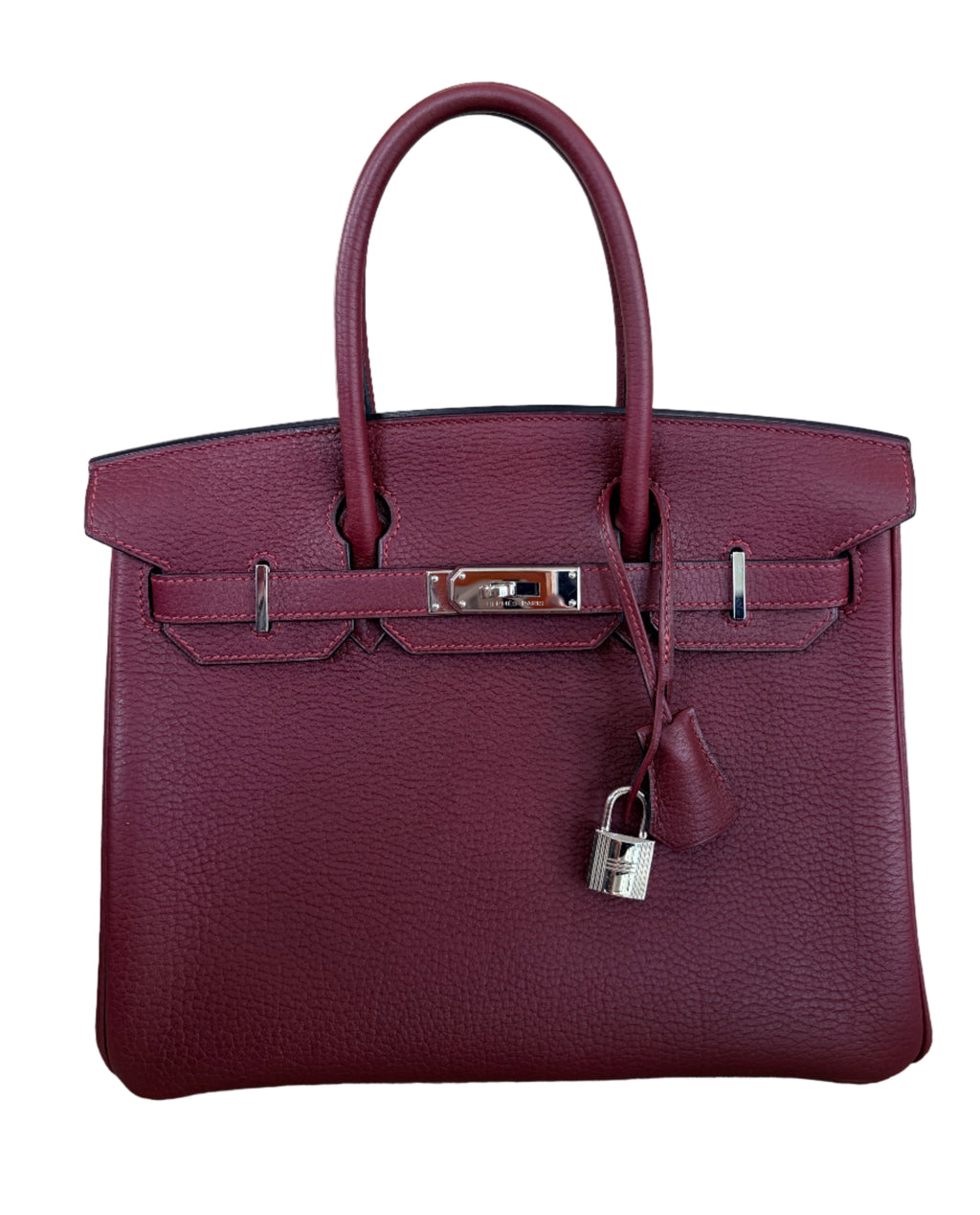 Hermes Birkin 30 Rouge H With Palladium Hardware