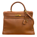 Hermes Kelly Retourne 35 Epsom Gold With Gold Hardware