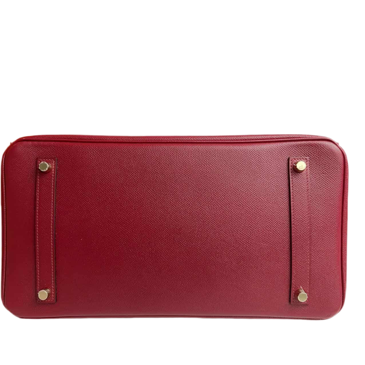 HERMES - BIRKIN 35 ROUGE GRENAT EPSOM GOLD HARDWARE