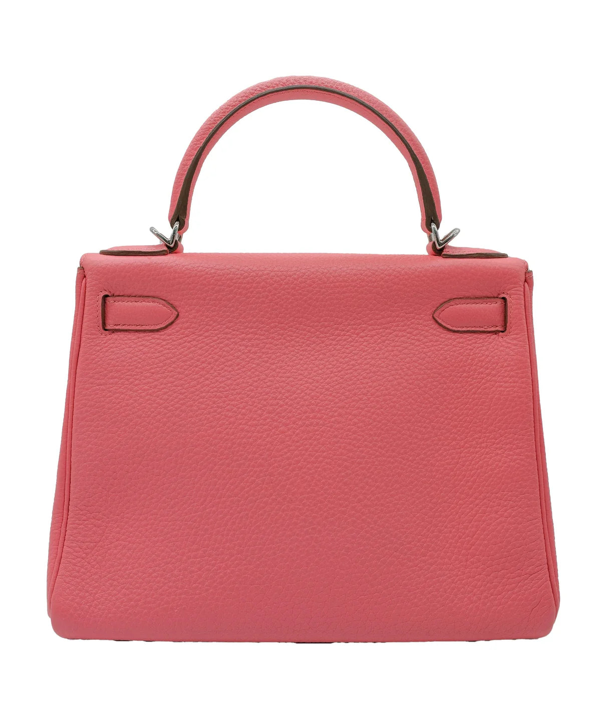 HERMES - KELLY 28 ROSE LIPSTICK TOGO LEATHER RETOURNE PHW