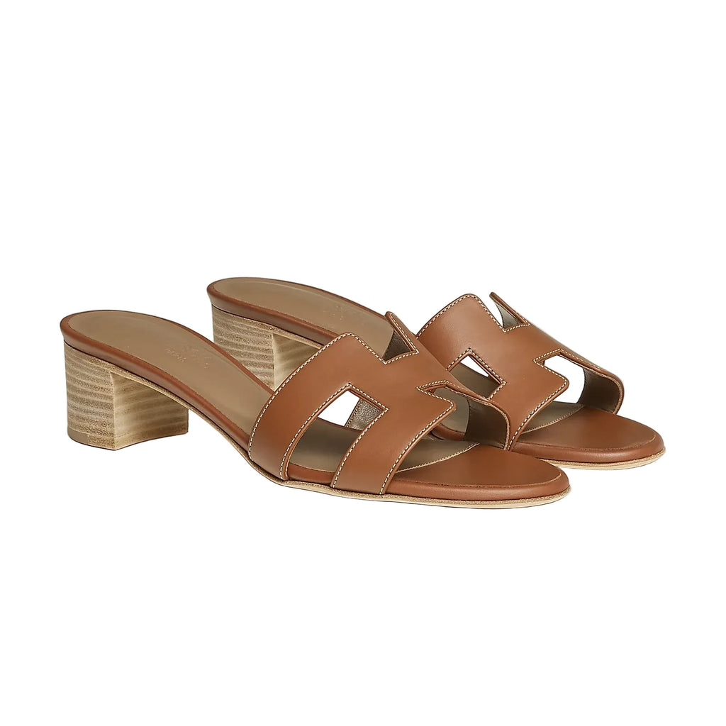 Hermes Oasis Sandal Gold Size 37