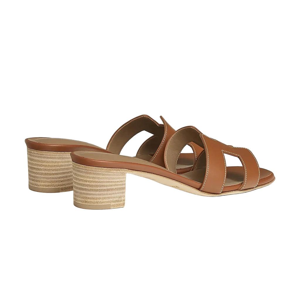 Hermes Oasis Sandal Gold Size 37